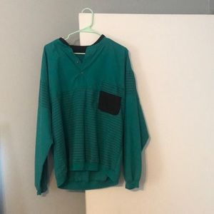 Vintage Quarter Button Pullover